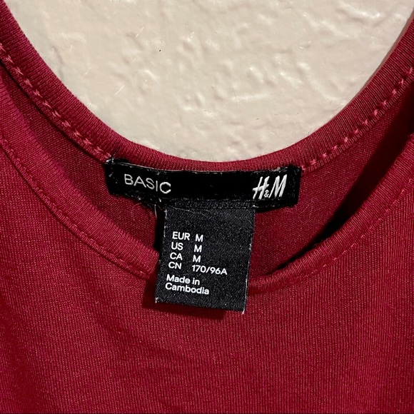 Maroon Flowy Dress - Picture 3 of 3